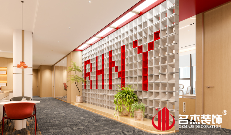 文化連廊裝修設(shè)計(jì)效果