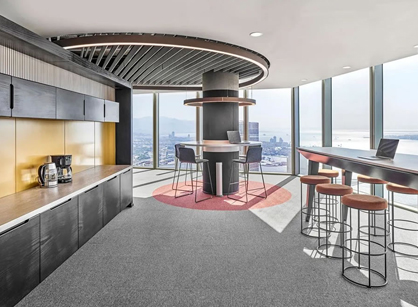 豐富多元品牌文化的辦公室裝修設計空間是怎樣打造的——Schneider Electric