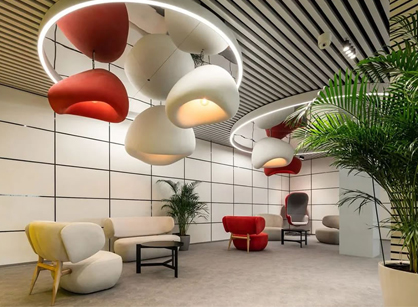 創(chuàng)新活躍的教育平臺(tái)空間裝修是怎樣的——Academy 2.0教育平臺(tái)